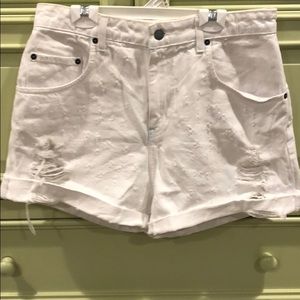 Carmar high wasted jean short